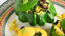 Stuffed Patty Pan Squash Stuffed Patty Pan Squash