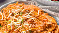 Creamy Instant Pot Spaghetti Creamy Instant Pot Spaghetti