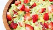 Strawberry Goat Cheese Guacamole Strawberry Goat Cheese Guacamole