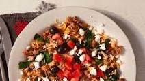 10-Min Warming Greek Lamb Rice With Feta 10-Min Warming Greek Lamb Rice With Feta
