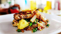 Pork Chops with Pineapple Fried Rice Pork Chops with Pineapple Fried Rice