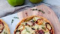 Savory Apple Thyme Tart Savory Apple Thyme Tart