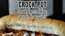 Crock Pot Root Beer BBQ Pork Hoagies Crock Pot Root Beer BBQ Pork Hoagies