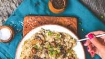 Vegan Mushroom Risotto Vegan Mushroom Risotto