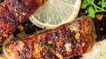 Blackened Salmon with Garlic Lemon Butter Blackened Salmon with Garlic Lemon Butter