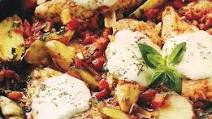Oven Roasted Tuscan Style Chicken with Fingerling Potatoes Oven Roasted Tuscan Style Chicken with Fingerling Potatoes