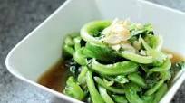 Stir-fried chinese lettuce Stir-fried chinese lettuce