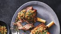 Slow-Cooker Braised Lamb Shanks with Garlic Gremolata Slow-Cooker Braised Lamb Shanks with Garlic Gremolata