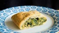 Easy vegan spinach 'pie' or Spanakopita Easy vegan spinach 'pie' or Spanakopita