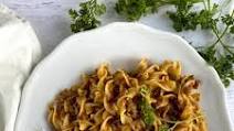 Slow Cooker Ground Beef Stroganoff Slow Cooker Ground Beef Stroganoff