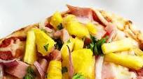 Pineapple Ham Flatbread Pizza Recipe Pineapple Ham Flatbread Pizza Recipe