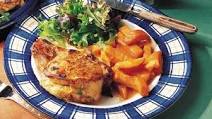 Cheesy Vegetable-Stuffed Pork Chops Cheesy Vegetable-Stuffed Pork Chops