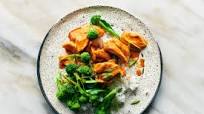 Coconut-Gochujang Glazed Chicken With Broccoli Coconut-Gochujang Glazed Chicken With Broccoli