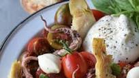 Antipasti Salad with Marinated Tomatoes Antipasti Salad with Marinated Tomatoes
