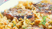 Braised Pork Chops With Cabbage and Apples Braised Pork Chops With Cabbage and Apples