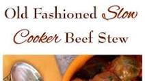 Old Fashioned Slow Cooker Beef Stew Old Fashioned Slow Cooker Beef Stew