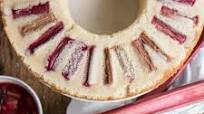 Vanilla Rhubarb Bundt Cake Vanilla Rhubarb Bundt Cake