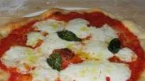 Italian pizza with biga fresh dough - pizza margherita my way Italian pizza with biga fresh dough - pizza margherita my way