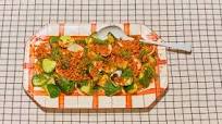 Cucumber Caesar With Spicy Breadcrumbs Cucumber Caesar With Spicy Breadcrumbs