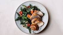 Pork Tenderloin with Kale Salad Pork Tenderloin with Kale Salad