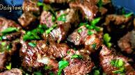 Garlic Butter Air Fryer Steak Bites Garlic Butter Air Fryer Steak Bites
