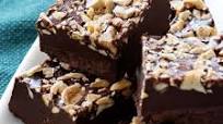Cuadrados de chocolate y cacahuete low-carb Cuadrados de chocolate y cacahuete low-carb