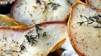 Roasted Honey Pear Crostini Roasted Honey Pear Crostini