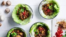 Sticky Mushroom and Pork San Choy Bao Sticky Mushroom and Pork San Choy Bao