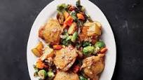 Crispy Chicken Thighs with Schmaltzy Vinaigrette Crispy Chicken Thighs with Schmaltzy Vinaigrette