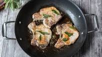 Skillet Pork Chops with Sage Butter Skillet Pork Chops with Sage Butter