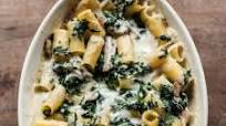 Baked Chicken Pasta with Spinach Baked Chicken Pasta with Spinach