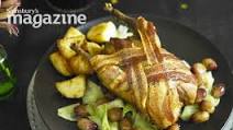 Roast pheasant with grapes and sweetheart cabbage Roast pheasant with grapes and sweetheart cabbage
