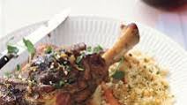 Braised Lamb Shanks with Spring Vegetables and Mint Gremolata Braised Lamb Shanks with Spring Vegetables and Mint Gremolata