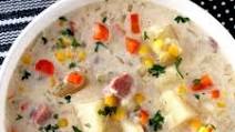 Creamy Slow Cooker Ham and Potato Soup Creamy Slow Cooker Ham and Potato Soup