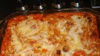 On the Fly Spaghetti Pie - Baked Spaghetti On the Fly Spaghetti Pie - Baked Spaghetti