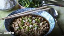 Easy Chinese steamed pork patty with dried cuttlefish Easy Chinese steamed pork patty with dried cuttlefish