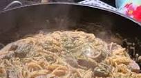 Steak / beef tip fettuccine alfredo Steak / beef tip fettuccine alfredo