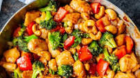 Honey Cashew Chicken Honey Cashew Chicken