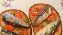Bruschetta with sardines Bruschetta with sardines