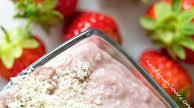 Strawberry Cheesecake Hummus Strawberry Cheesecake Hummus