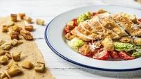 Chicken Caesar Salad with Ciabatta Croutons Chicken Caesar Salad with Ciabatta Croutons