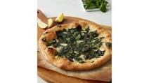 Spinach and Three-Cheese Pizza Spinach and Three-Cheese Pizza