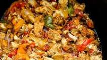 Crock Pot Chicken Fajitas Crock Pot Chicken Fajitas