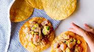 Tuna Ceviche Tostadas Tuna Ceviche Tostadas