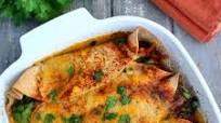 Gluten-free, dairy-free Cheesy White Bean Enchiladas Gluten-free, dairy-free Cheesy White Bean Enchiladas