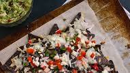 Vegetarian Blue Corn Nachos with Homemade Guacamole Vegetarian Blue Corn Nachos with Homemade Guacamole