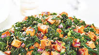 Roasted Sweet Potatoes with Kale Roasted Sweet Potatoes with Kale