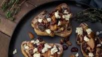Pear Walnut and Blue Cheese Bruschetta Pear Walnut and Blue Cheese Bruschetta