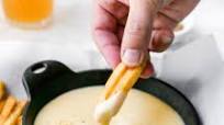 Crab Fries with Beer-Cheese Sauce Crab Fries with Beer-Cheese Sauce