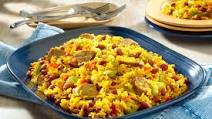 Yellow Rice with Red Beans and Sausage Yellow Rice with Red Beans and Sausage